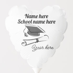 Personalize Graduation Balloon