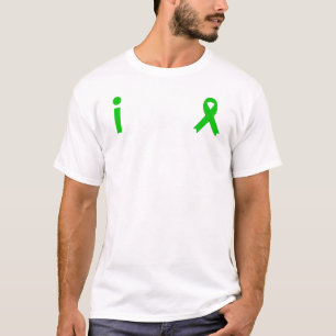 Personalize Green Ribbon Stem Cell Transplant T-Shirt