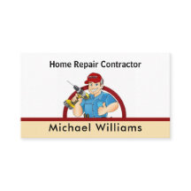 Personalize  Handyman Home Repair Easy Read