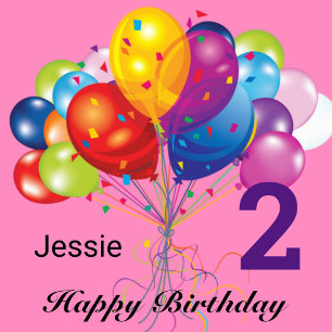 Personalize Happy Birthday Child's Name & Age Wrapping Paper