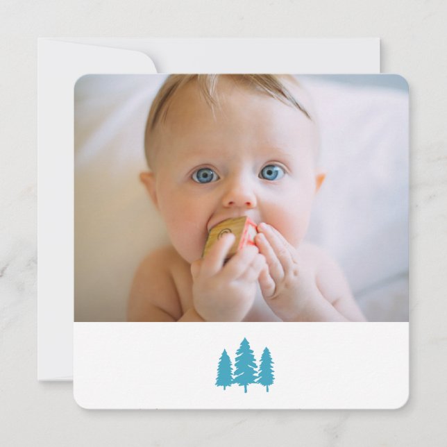 personalize happy birthday photo keepsake (Front)