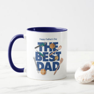 Personalize Happy Father's Day The Best Dad Mug
