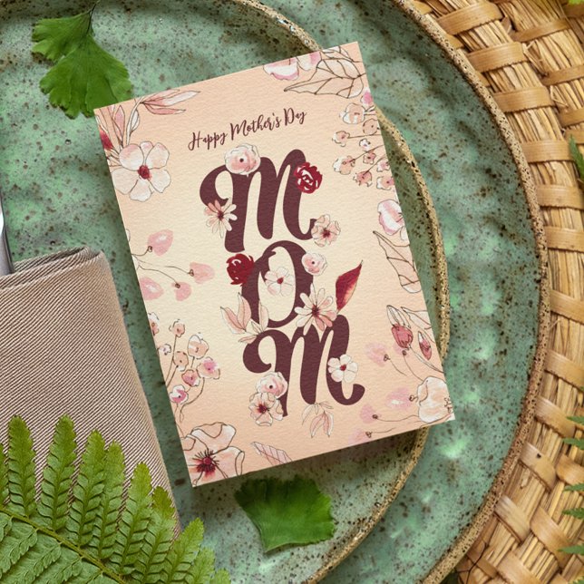 Personalize Happy Mother's Day Mom Card (Creator Uploaded)