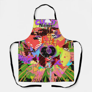 Personalize Hearty Hearts + More Kitchen Craft Apron