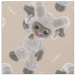 Personalize Hello Baby Plush Toy Ram Brown Fabric