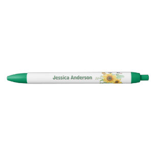 Personalize Hello The Spring Sunflower  Pen