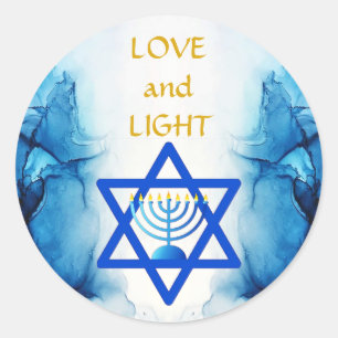 Personalize Holiday LOVE AND LIGHT Gift Stickers