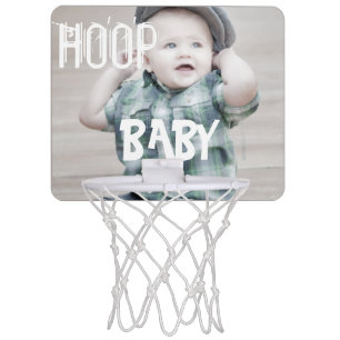 Personalize HOOP BABY Mini Basketball Hoop