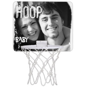 Personalize HOOP BABY Mini Basketball Hoop