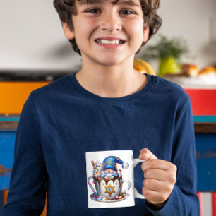 Personalize Hot Cocoa Two-Tone Coffee Mug