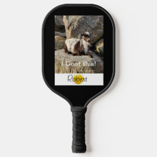 Personalize I Goat this one Pickleball Paddle