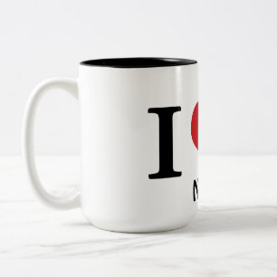 Personalize I Heart Name Coffee Mug
