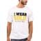 Personalize I Wear Gold Ribbon Childhood Cancer