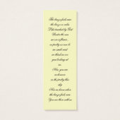 Personalize In Loving Memory Photo Bookmark (Back)