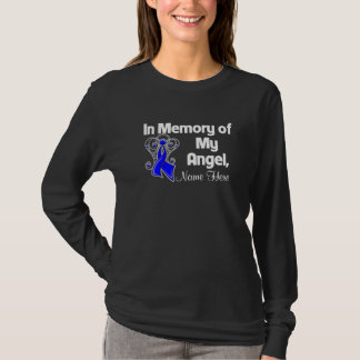 Personalize In Memory of My Angel Colon Cancer T-Shirt