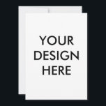 Personalize Invitation, Size: 5" x 7" Paper White Invitation<br><div class="desc">create your own  5x7" Invitation Printing  personalize
Invitation,  Size: 5" x 7",  Paper: Matte,  Envelopes: White</div>