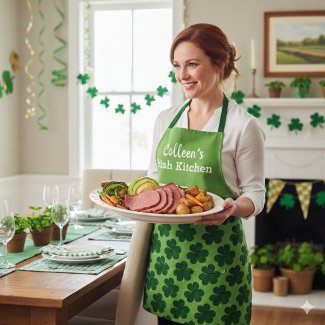 Personalize Irish Kitchen St Patrick's Day