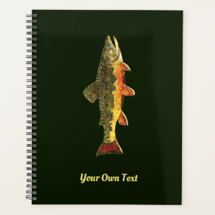 Personalize It! Brook Trout Fish Planner
