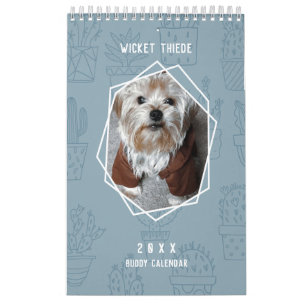 Personalize It! Cactus Cooler Pet Buddy Calendar