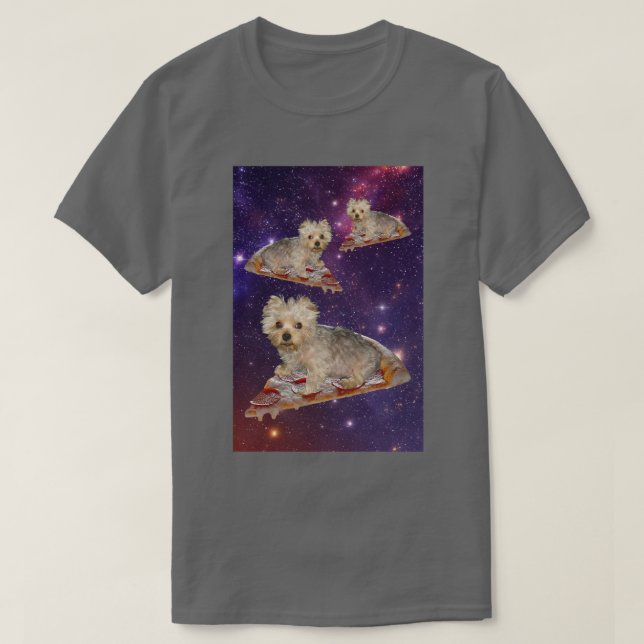 Personalize It! Flying Pizza Pet T-Shirt (Design Front)