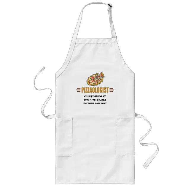 Personalized Apron Dad's Pizza Oven BBQ Grilling Apron For Men