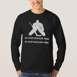 Personalize it, Hockey Goalie T-Shirt