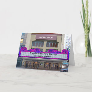 Personalize It Movie card , It’s a Birthday Par...