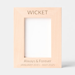 Personalize It! Pet Memorial Engraved Frames