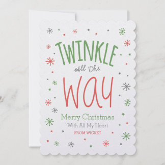 Personalize It! Twinkle All The Way
