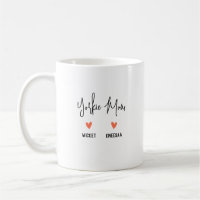 Personalize It! Yorkie Mom 2 Heart Name