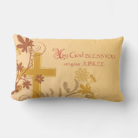 Personalize, Jubilee Anniversary Nun Cross, Swirls
