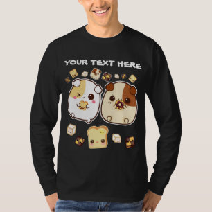 Personalize Kawaii guinea pigs T-Shirt