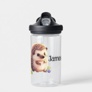 Personalize Kids Hedgehog  Water Bottle