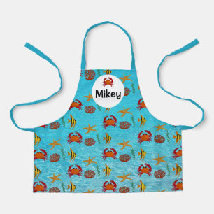 Personalize Kids Underwater with Fish Apron