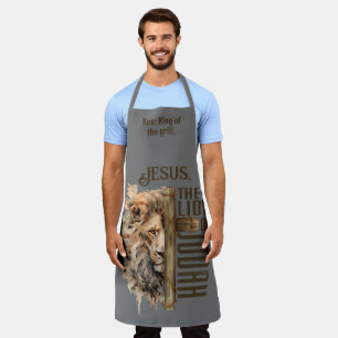 Personalize l Scripture l Jesus l Lion, man's Apron