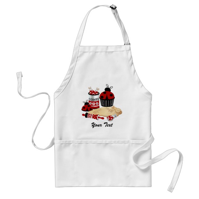 Personalize Ladybug Apron (Front)