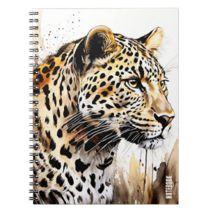 PERSONALIZE Leopard Notebook Journal