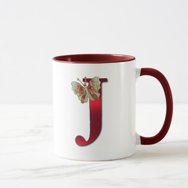 PERSONALIZE LETTER NAME MUG (Right)