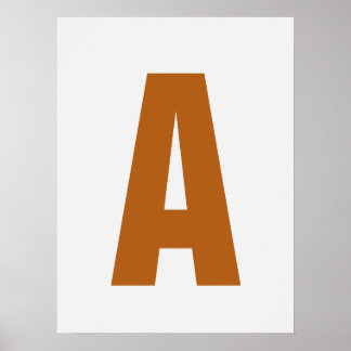 Personalize Letter Wall Art Modern Cozy Home Decor