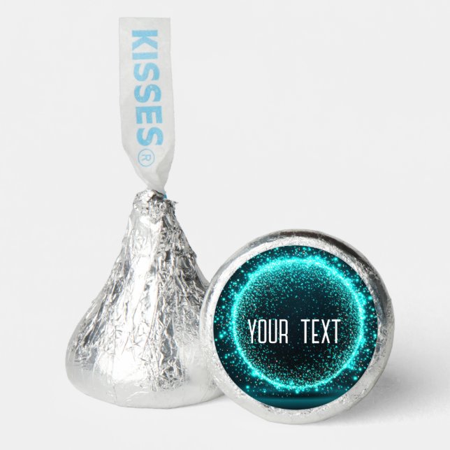 PERSONALIZE: Light Circle Customizable Hershey®'s Kisses® (Front)