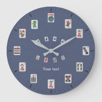 Personalize MahJong tiles design on dark blue