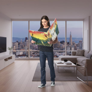 Personalize Mama Llama I Miss You Giant Card