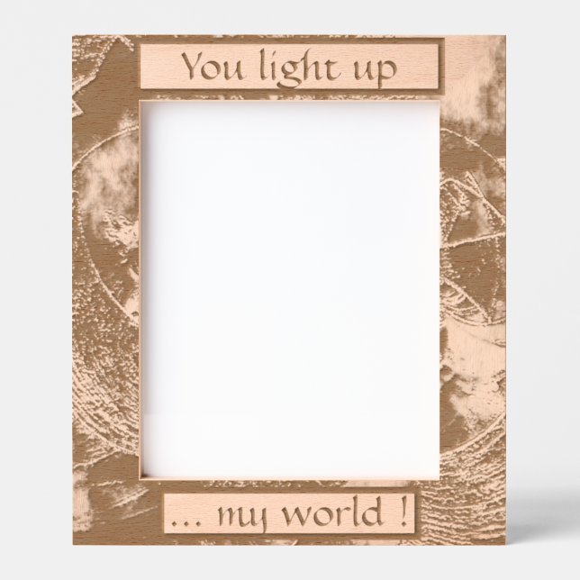 "Personalize Me" (8" x 10")  Engraved Frames (Front)