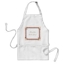Personalize Me! Bridal Shower Apron-Autographable 