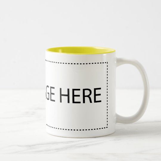 Personalize me with YOUR Logo! Two-Tone Coffee Mug