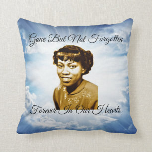 Personalize Memorial Throw Pillow