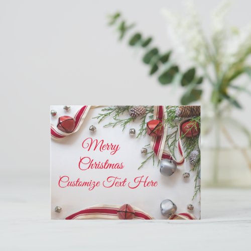 Personalize Merry christmas cards