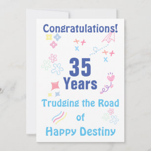 Personalize Milestone  12 Step Anniversary Card