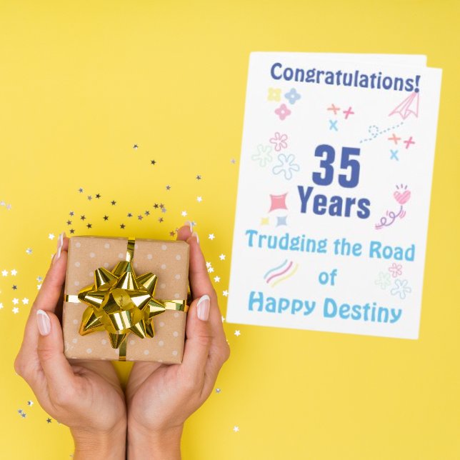 Personalize Milestone  12 Step Anniversary Card (Creator Uploaded)