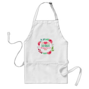 Personalize Mom Sorry About Your Other Children Adult Apron